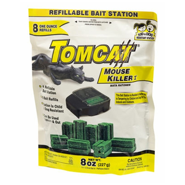 Tomcat Disposable Mouse Bait Station