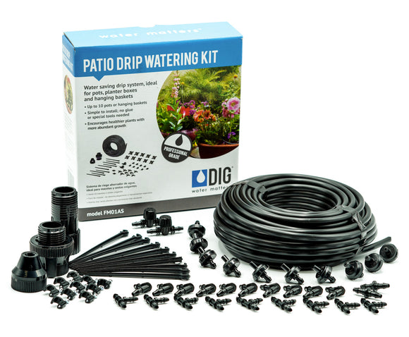 DIG Patio Drip Watering Kit