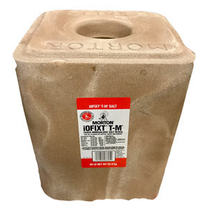 Morton Iofixt T-m Trace Mineral Salt Block